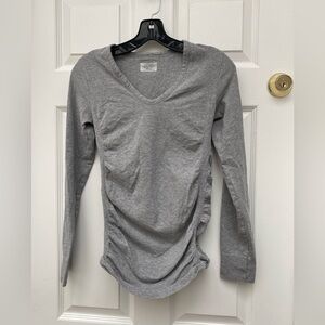Athleta Foresthill Ribbed Stretch Long Sleeve - Small